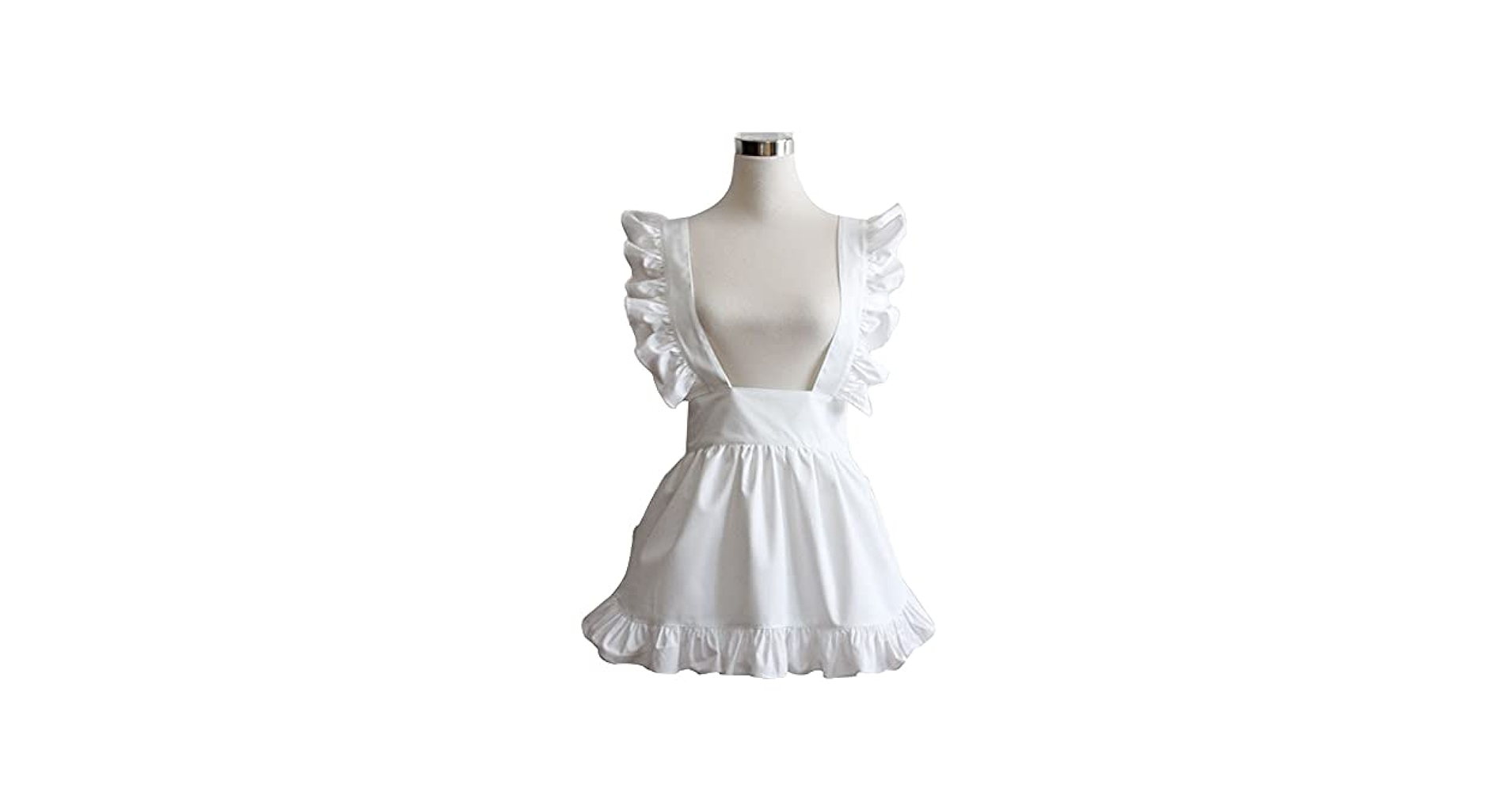 Amazon.com: NPQPNAFC Women's Sexy Apron - White Cotton